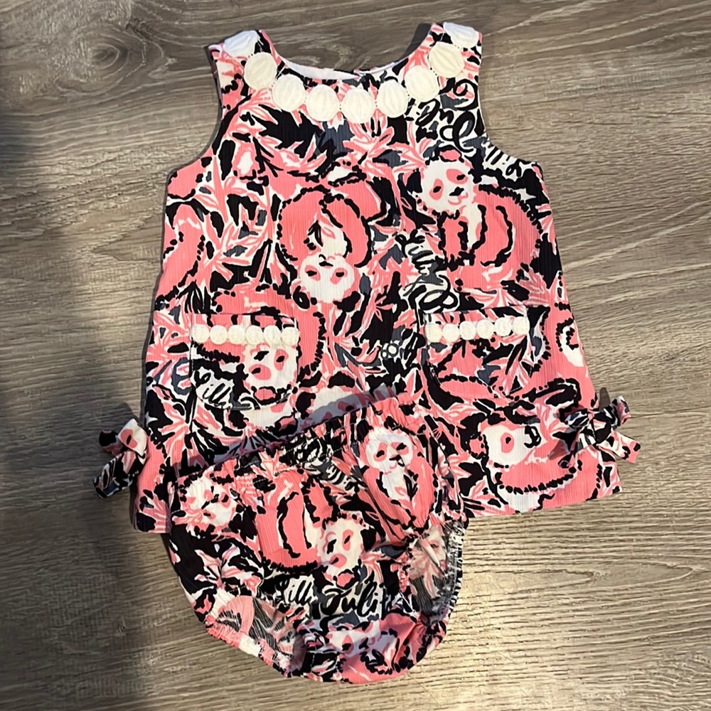 LILY PULITZER HANGING WITH MY BOO SHIFT DRESS